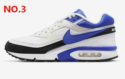 Nike Air Max BW Men Shoes White Black Blue;